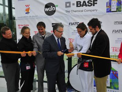 Inaugurada una pista de pàdel al Club Tennis Salou