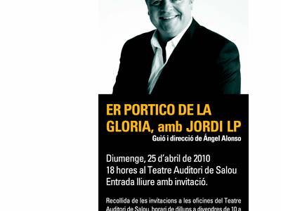 Jordi LP portarà a Salou l’obra  ‘Er portigo de la Gloria’