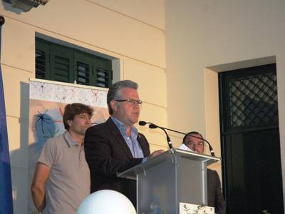 Julio Salinas obre amb el seu pregó en clau futbolística les 'Nits Daurades de Salou'