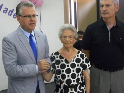 L’Ajuntament de Salou i l’A.F.A.S fan un homenatge a Úrsula Camps de 99 anys
