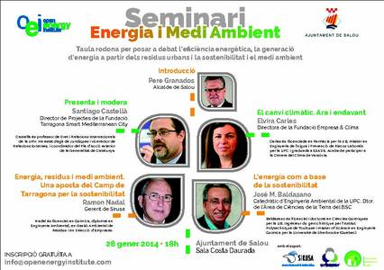 L’Ajuntament de Salou organitza el primer Seminari d’Energia i Medi Ambient
