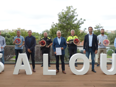 L’Ajuntament i Challenge Salou homenatgen les persones i organitzacions implicades en la realització de la prova internacional de triatló