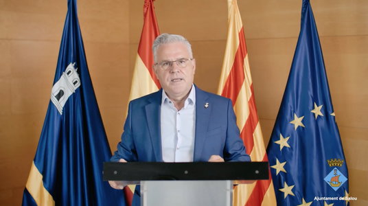 L’alcalde de Salou, a través del discurs de la Diada Nacional de Catalunya, destaca la suma d’esforços i les mesures socials i econòmiques per afrontar la crisi sanitària
