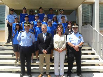 L’alcalde de Salou clausura la formació dels voluntaris a la Patrulla Jove