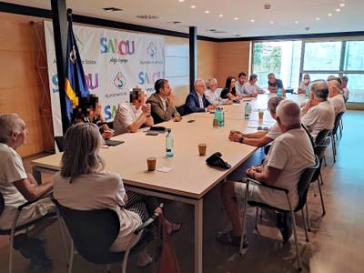 L’alcalde de Salou comunica a l’Associació de Veïns de Barenys que es farà una una nova proposta d’ordenació de l’Eix Cívic, amb el màxim consens possible