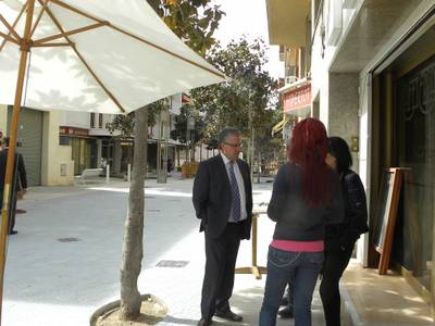 L’Alcalde de Salou es reuneix amb l’empresa constructora del Nucli Antic per agilitzar les obres