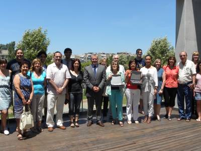 L’alcalde de Salou homenatja als mestres de l’Escola Santa Maria del Mar que s’han jubilat