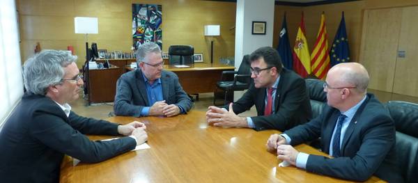 L’alcalde de Salou i el Secretari d’Hisenda de la Generalitat mantenen una reunió de seguiment sobre el Centre Turístic Integrat (BCN World)
