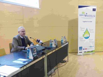 L’alcalde de Salou manifesta la necessitat d’un ús racional, eficient i responsable de l’aigua, en el marc de la sessió divulgativa del projecte ‘LIFE Wat’Savereuse’