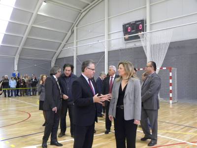 L’Alcalde del Salou inaugura el nou Pavelló Municipal a la Zona Estival del Cap Salou