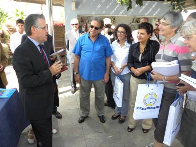 L’alcalde dóna la benvinguda al comité avaluador de la candidatura de Salou com a subseu del Jocs Mediterranis 2017
