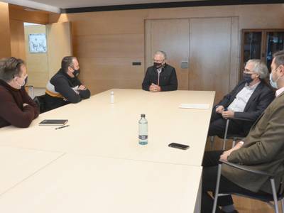 L’alcalde Pere Granados es reuneix amb el responsable de l’Associació de Veïns de Cap Salou, per recollir les seves propostes de millora de la ciutat
