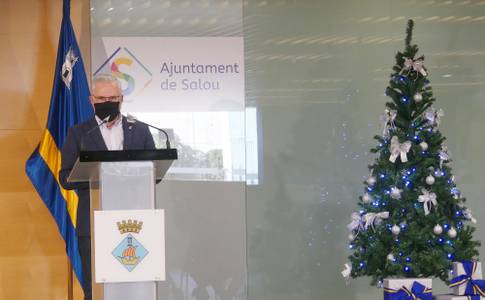 L’alcalde Pere Granados felicita el Nadal, en nom de la Corporació, a tots els treballadors i treballadores de l’Ajuntament