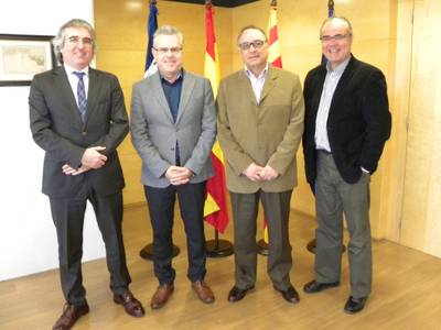 L’alcalde reconeix la tasca del funcionari  Joan Mestres