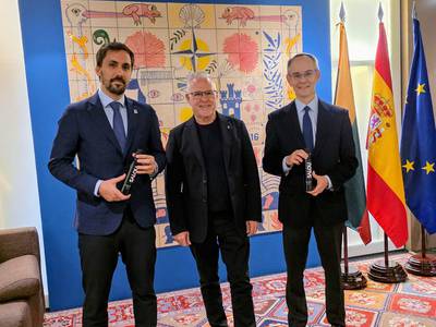 🎥 L’ambaixador d’Espanya a Lituània rep, a Vilnius, l’alcalde de Salou