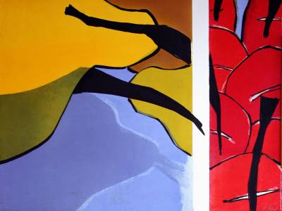 L’artista marroquí Khalid El Bekay exposa 'Terre' a  la Torre Vella de Salou