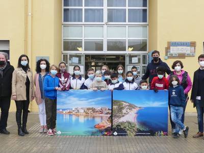 L’exposició ‘El litoral de Salou’ arriba a l’Escola Europa