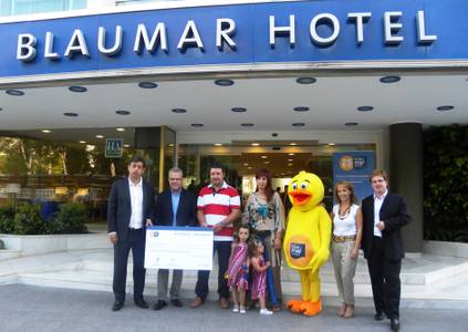 L’hotel Blaumar celebra els 25 anys d’història obsequiant amb una estada al client 3 milions