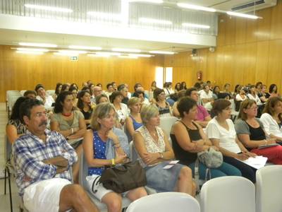 L’Institut Jaume I enceta el curs amb una conferència sobre l’hàbit de la lectura