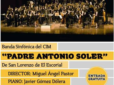 La banda sinfónica del CIM Padre Antonio Soler actuarà aquest dimecres al TAS de Salou