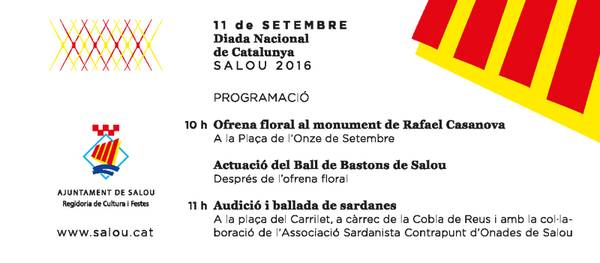 La capital de la Costa Daurada celebra aquest diumenge la Diada Nacional de Catalunya