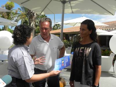 La Generalitat realitza una campanya per informar dels riscos a les platges amb el suport de l’Ajuntament de Salou