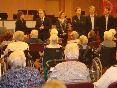 La JONC ofereix un concert a la Residència Sociosanitària de Salou
