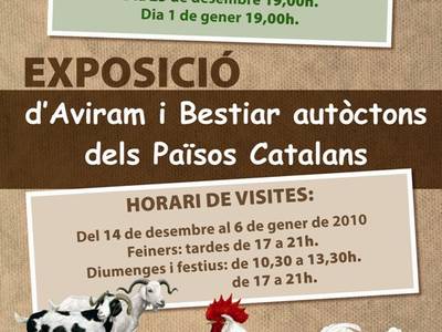 La Masia Catalana de Salou acull aquestes festes una exposició d’aus i de bestiar