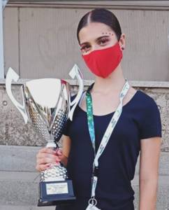 La patinadora de Salou Clàudia Rubio Gómez guanya el Campionat Europeu de Grups-Xou Júnior, celebrat a Lleida