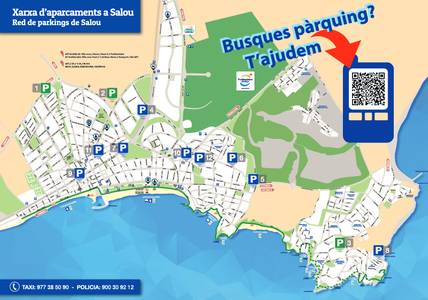 La Policia Local de Salou informa la ciutadania de la xarxa d’aparcaments existents al municipi