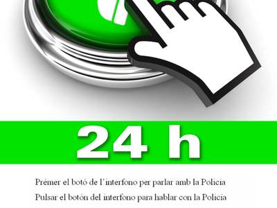 La Policia Local de Salou instal•la un intèrfon exterior a la Comissaria de Platja, al servei de la ciutadania les 24hores, i connectat a la caserna central