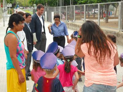 La Policia Local de Salou rep a l’alumnat del Casal Xic’s d’Estiu de Salou