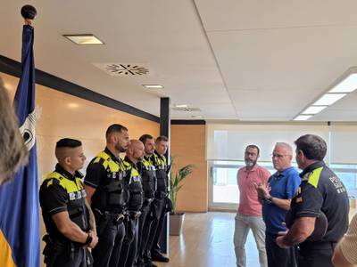 🎥 La Policia Local de Salou suma cinc agents i continuarà ampliant la plantilla