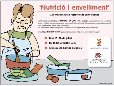 La regidoria de Salut Pública impulsa un curs de nutrició i envelliment