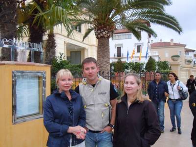La televisió de Rússia a Salou