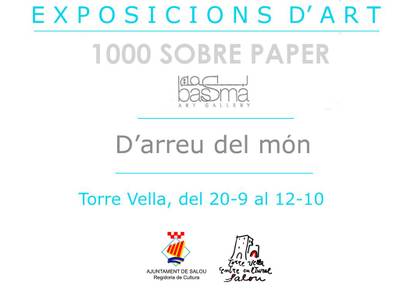 La Torre Vella acull una doble exposició pictòrica amb artistes d’arreu del món