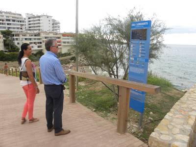Les cales de Salou ja llueixen les noves senyalitzacions