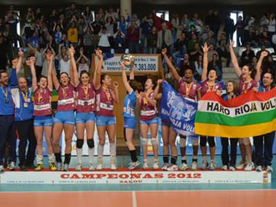 L'Haro Rioja Voley, campió de la XXXVII edició de la Copa de la Reina