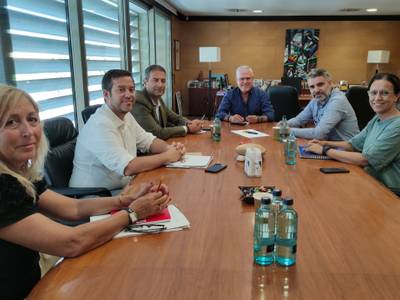 Pere Granados es reuneix amb el president del Patronat de Turisme de la Diputació per establir estratègies conjuntes