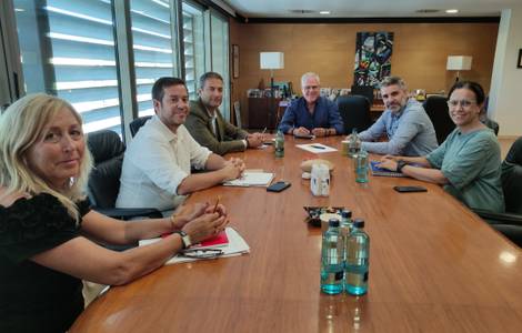 Pere Granados es reuneix amb el president del Patronat de Turisme de la Diputació per establir estratègies conjuntes