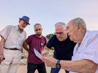 El president de la Fundació per a la Difusió del Patrimoni Mundial d’Espanya visita Kal·lipolis, a Salou