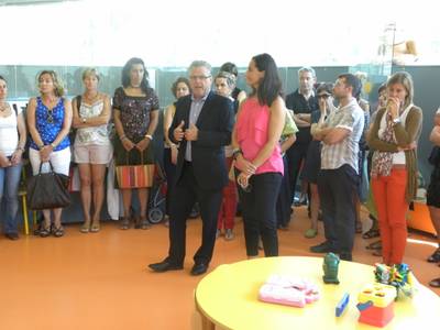 Recepció de l’alcalde al personal docent dels centres educatius salouencs