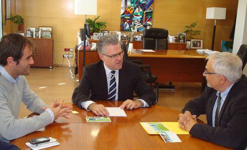 Reunió de l’alcalde amb el nou Coordinador Territorial de Joventut