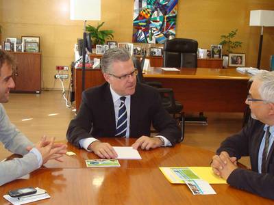 Reunió de l’alcalde amb el nou Coordinador Territorial de Joventut