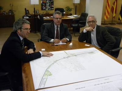 Reunió entre el Director General d’Urbanisme i l’alcalde de Salou pel futur de la zona de la via