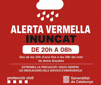 Salou activa el DUPROCIM davant l’alerta vermella de l’INUNCAT