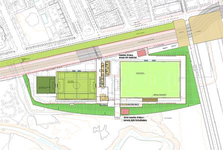 Salou adjudica les obres d’adaptació de l’Estadi de Futbol al terreny resultant de la nova canalització del Barranc de Barenys