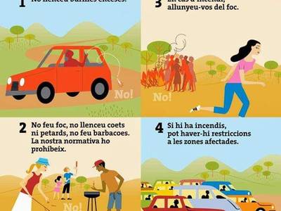Salou adopta mesures per prevenir els incendis forestals
