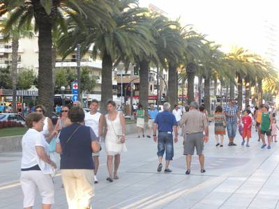 Salou assoleix un 92% d’ocupació durant el mes d’agost