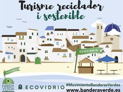 Salou busca aconseguir la bandera Verda d’Ecovidrio: una iniciativa per fomentar la recollida selectiva del vidre